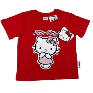 Cotton On Baby Hello Kitty Short Sleeve T-Shirt - Size 12-18M